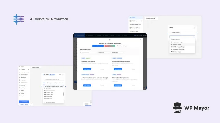 WP AI Workflow Automation Review by WP Mayor