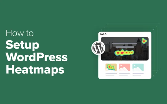 How to Setup WordPress Heatmaps (2 Easy Ways)