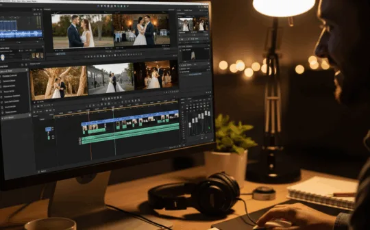 How Motion Edits' Cinematic Wedding Video Editor Makes You A Shining Star?