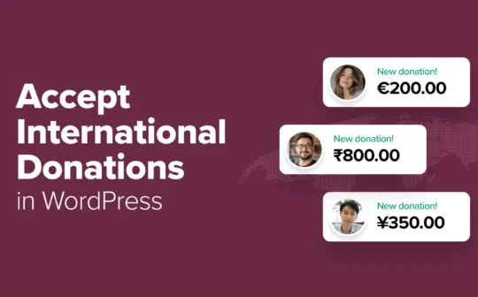 How to Accept International Donations in WordPress