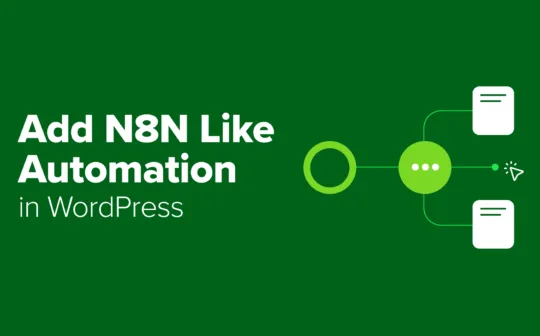 How to Add N8N Like Automation in WordPress (Easier & Cheaper)