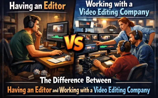 The Difference Between Having an Editor and Working with a Video Editing Company